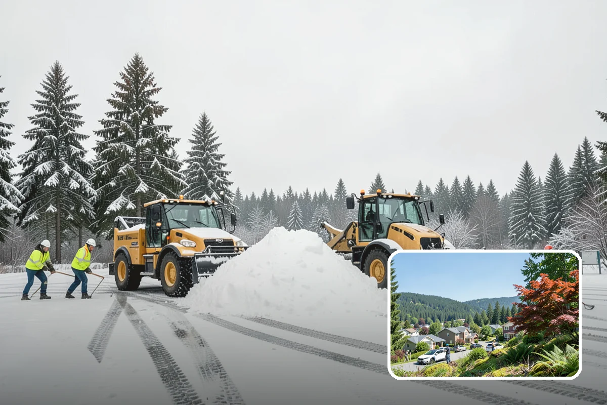 Powder Snow Removal in Index, Snohomish County, WA - Efficient clearing of light snow before drifting undoes the work