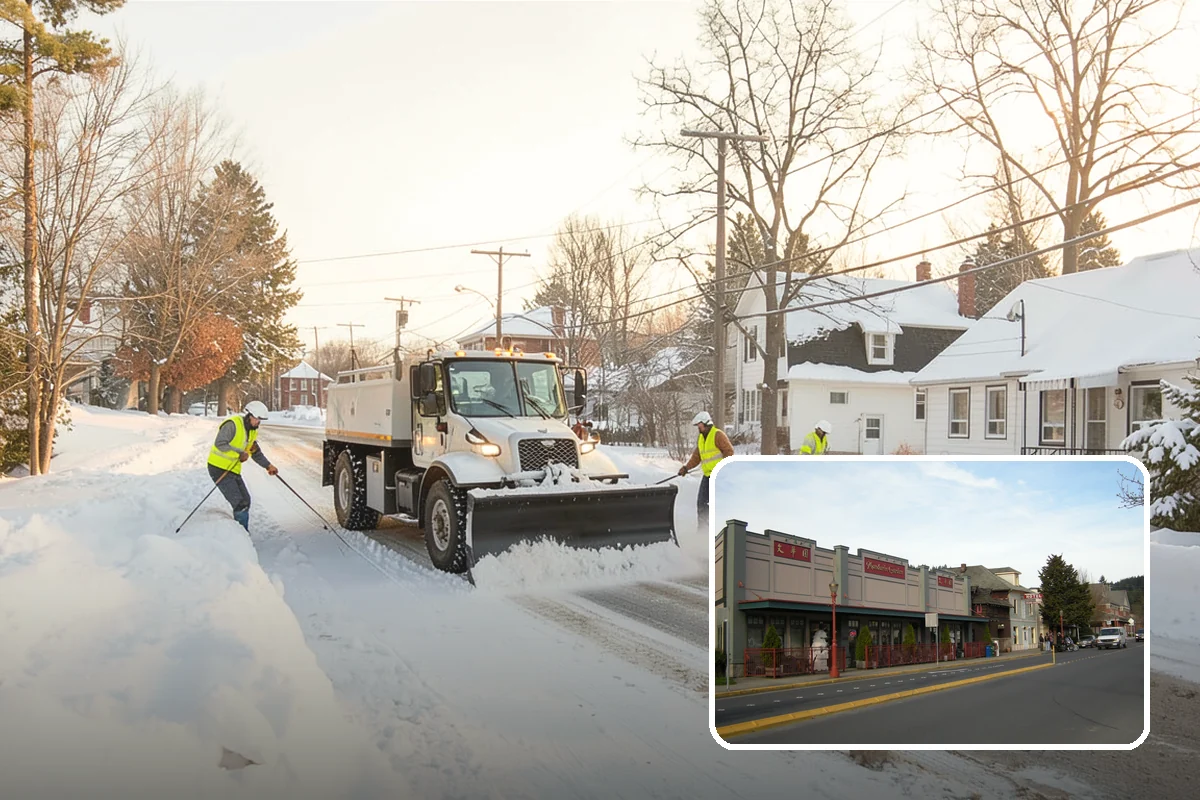 Powder Snow Removal in Issaquah, King County, WA - Efficient clearing of light snow before drifting undoes the work