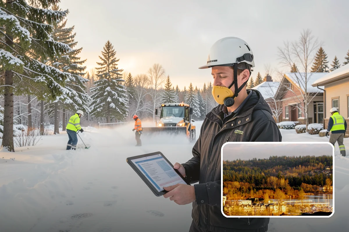 Powder Snow Removal in Kenmore, King County, WA - Efficient clearing of light snow before drifting undoes the work