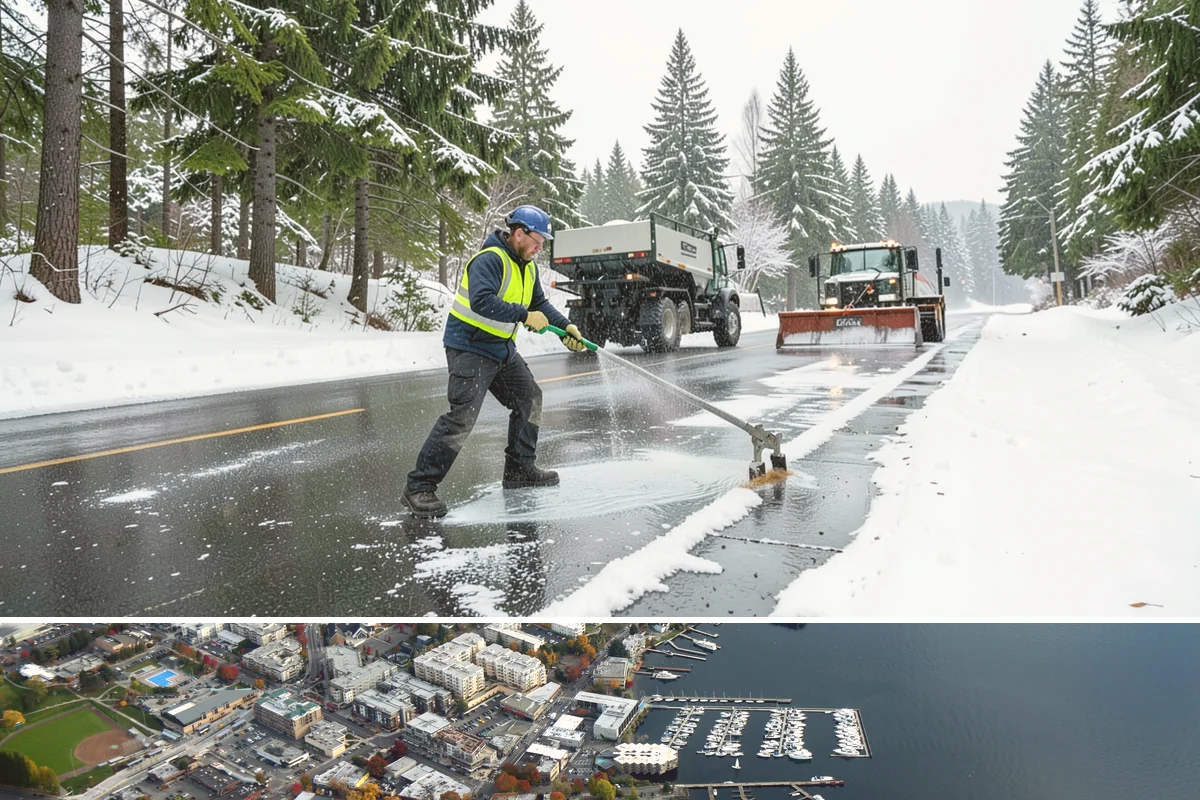 Powder Snow Removal in Kirkland, King County, WA - Powder snow is most likely from December through January during the region's occasional dry, cold outbreaks ahead of incoming...