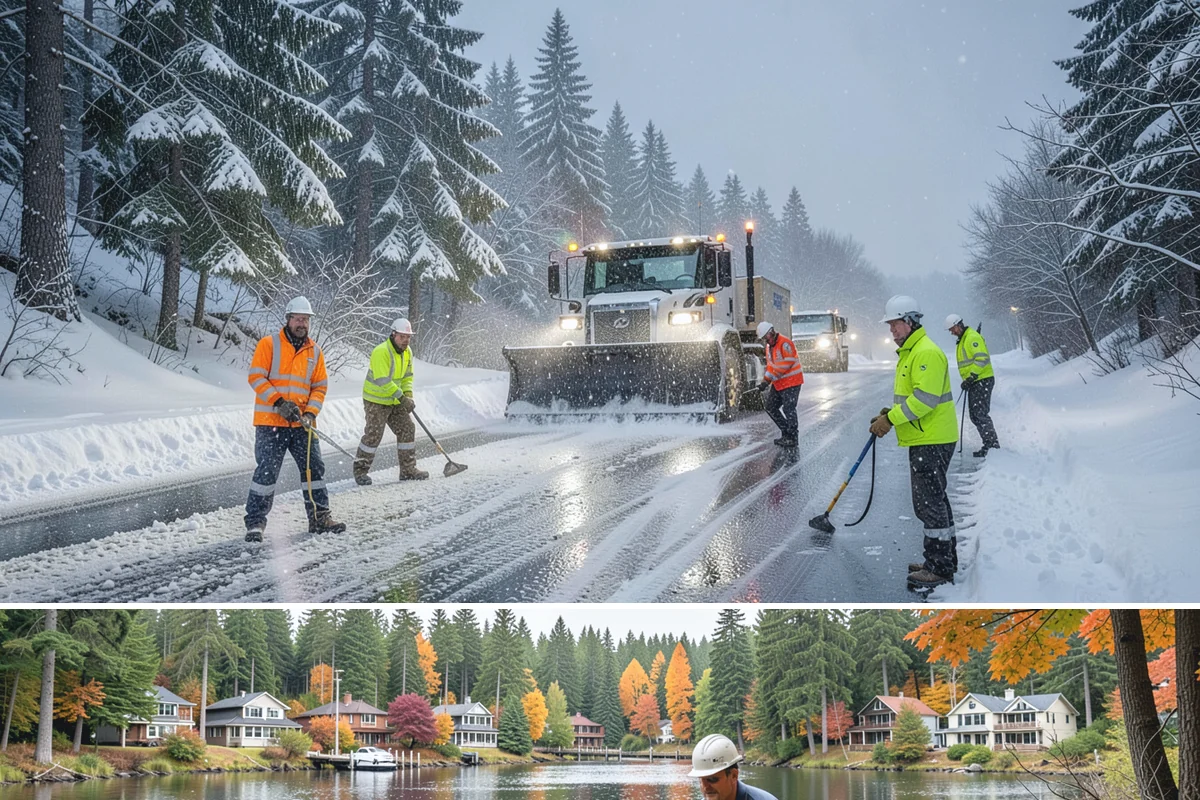 Powder Snow Removal in La Conner, Skagit County, WA - Powder snow is most likely from December through January during the region's occasional dry, cold outbreaks ahead of incoming...
