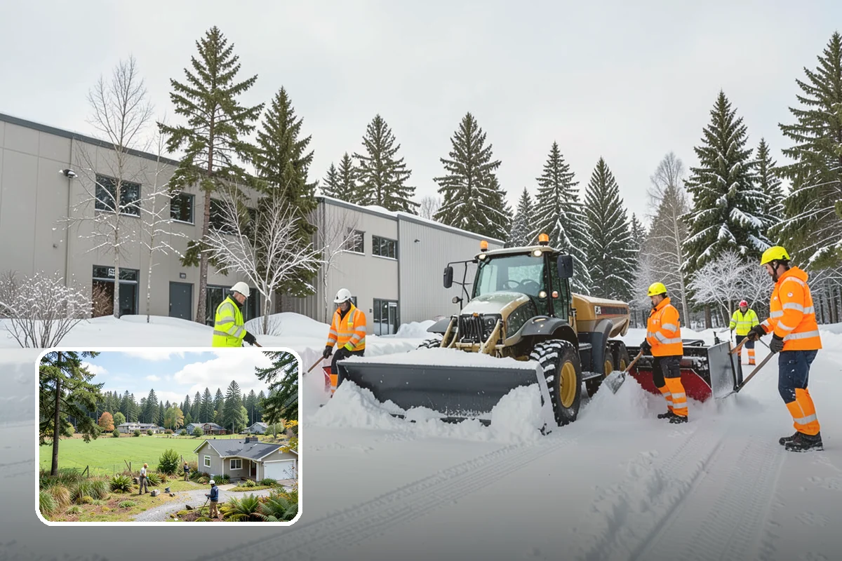 Powder Snow Removal in Lyman, Skagit County, WA - Efficient clearing of light snow before drifting undoes the work