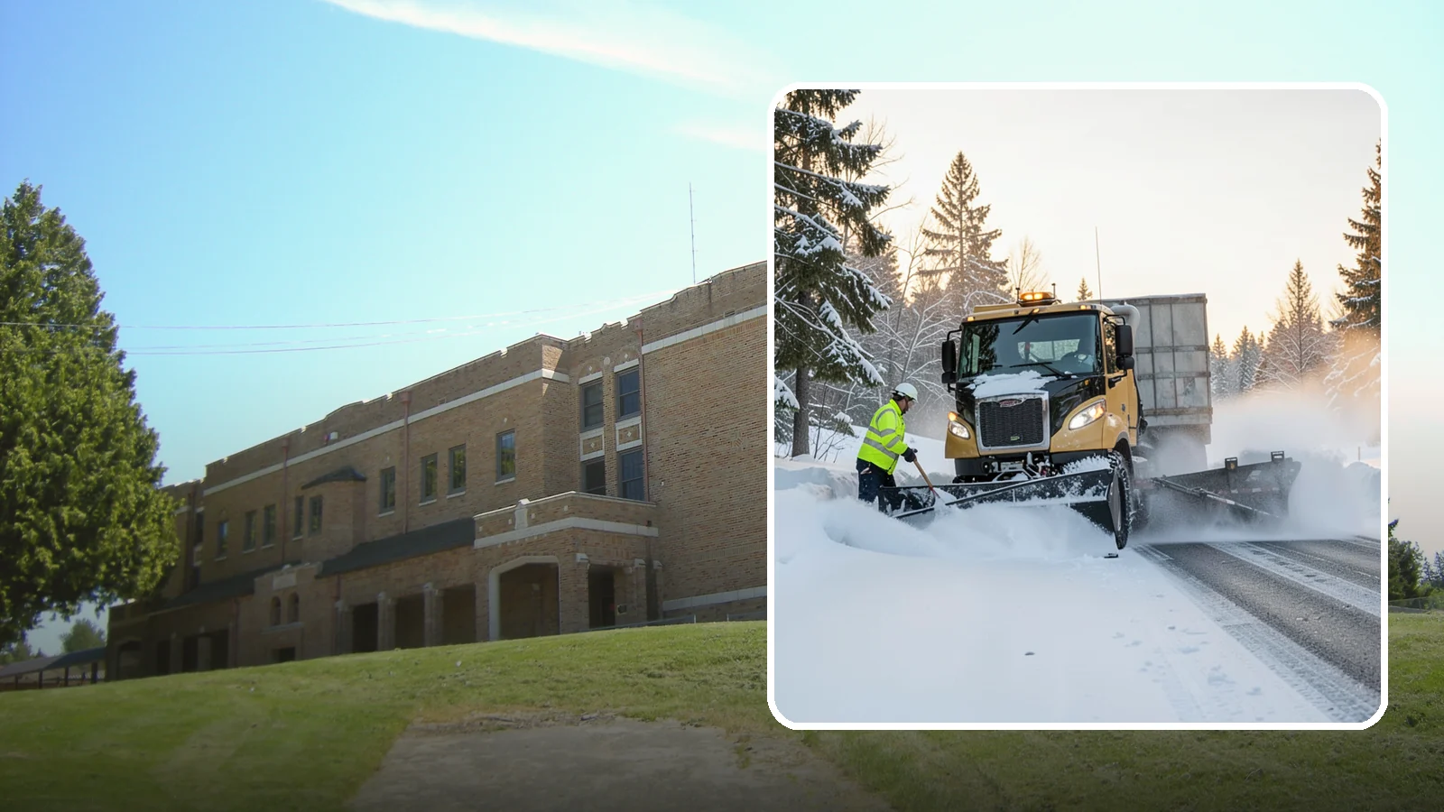 Powder Snow Removal in Maple Valley, King County, WA - On the rare cold, dry spells that bring true powder to the lowlands, we clear it fast before winds redrift it.