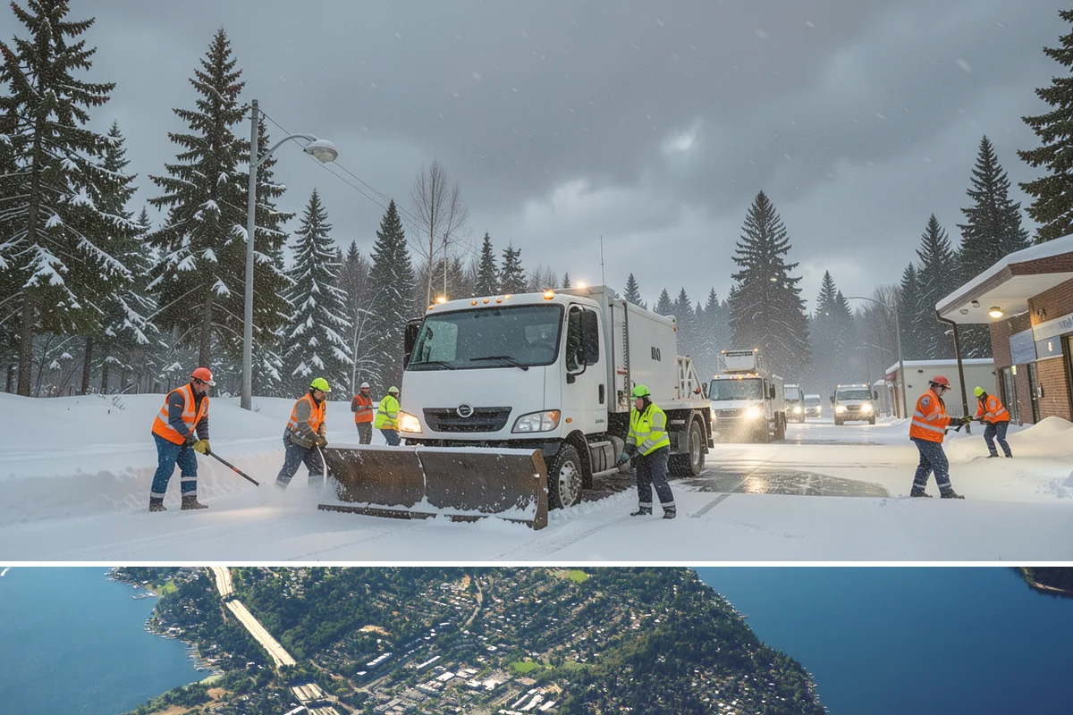 Powder Snow Removal in Mercer Island, King County, WA - Powder snow is most likely from December through January during the region's occasional dry, cold outbreaks ahead of incoming...