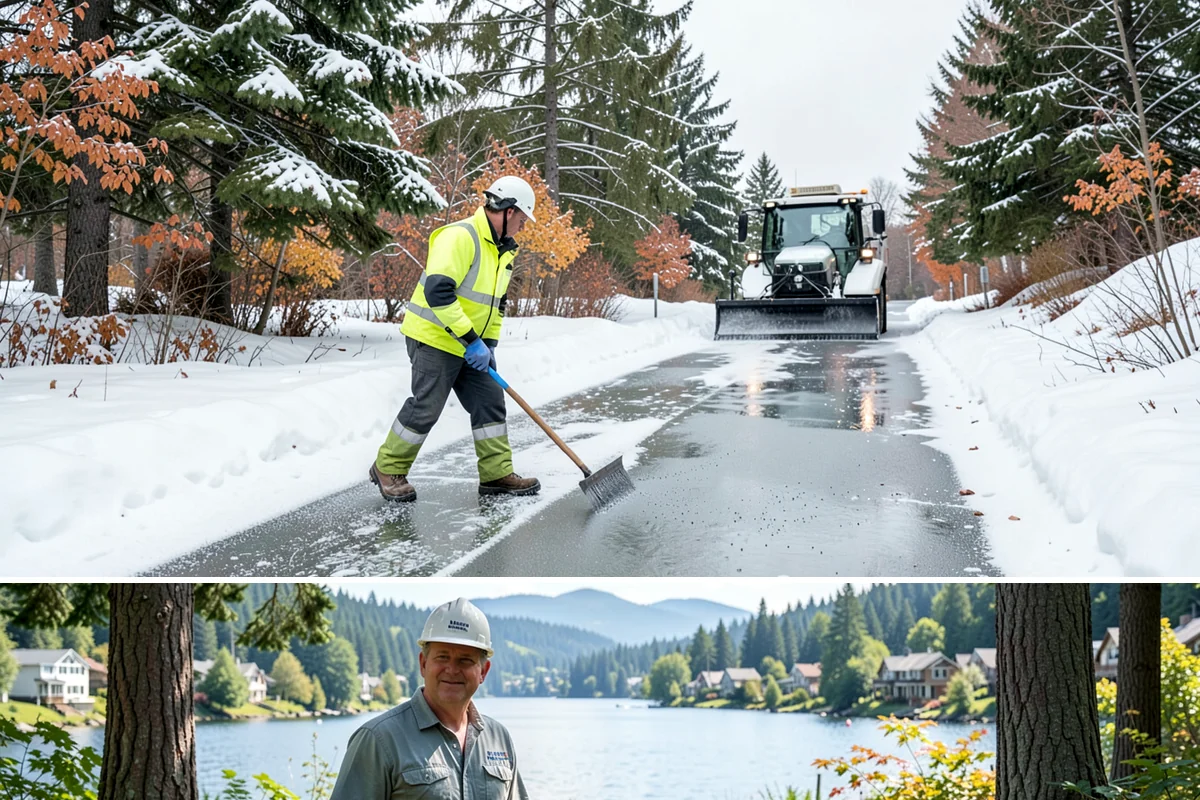 Powder Snow Removal in Milton, King County, WA - Powder snow is most likely from December through January during the region's occasional dry, cold outbreaks ahead of incoming...
