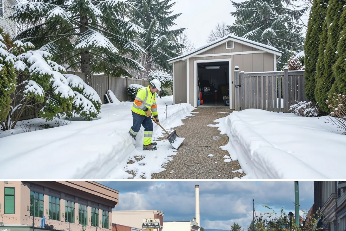 Powder Snow Removal in Monroe, Snohomish County, WA - Powder snow is most likely from December through January during the region's occasional dry, cold outbreaks ahead of incoming...