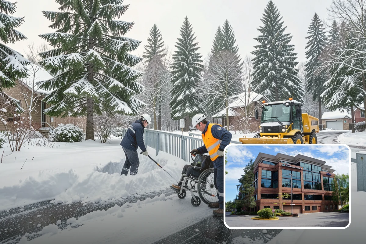 Powder Snow Removal in Mountlake Terrace, Snohomish County, WA - Efficient clearing of light snow before drifting undoes the work