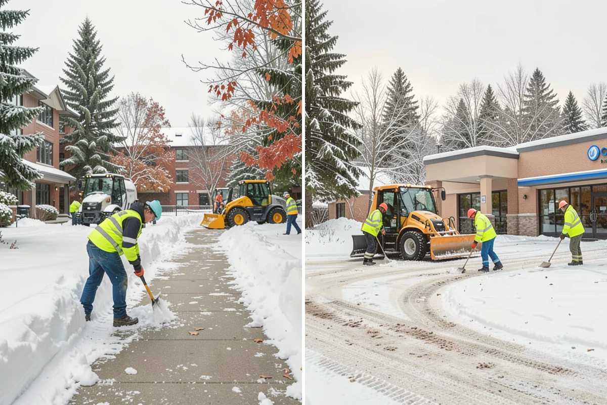Powder Snow Removal in Newcastle, King County, WA - Confirm snow is dry powder and check wind direction on site