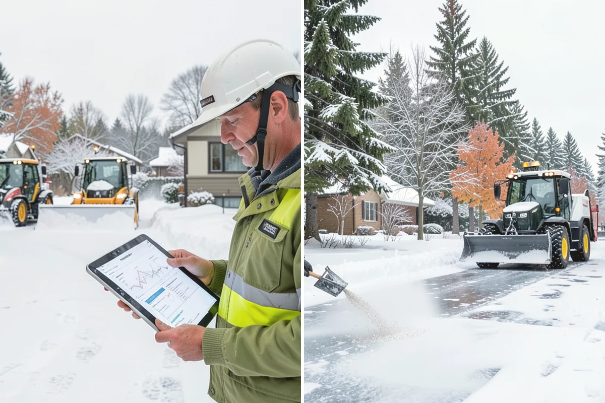 Powder Snow Removal in North Bend, King County, WA - Confirm snow is dry powder and check wind direction on site