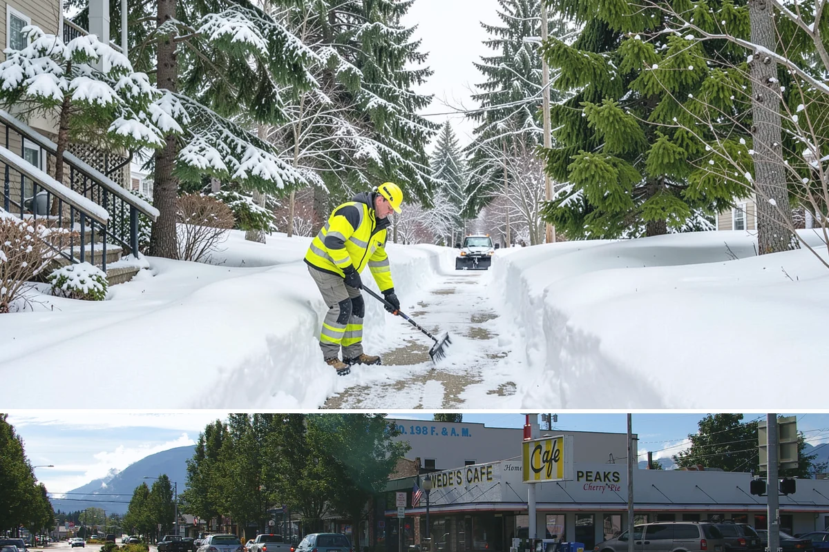 Powder Snow Removal in North Bend, King County, WA - Powder snow is most likely from December through January during the region's occasional dry, cold outbreaks ahead of incoming...