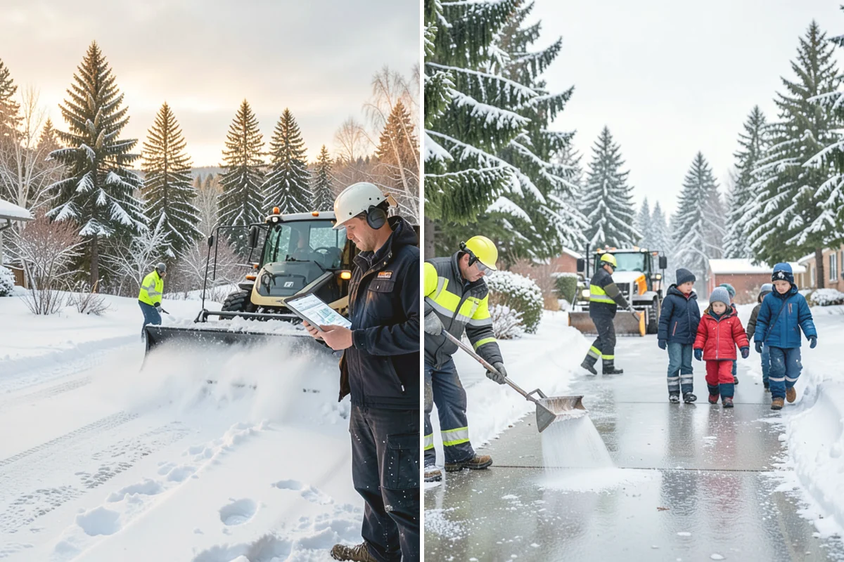 Powder Snow Removal in Oak Harbor, Island County, WA - Confirm snow is dry powder and check wind direction on site