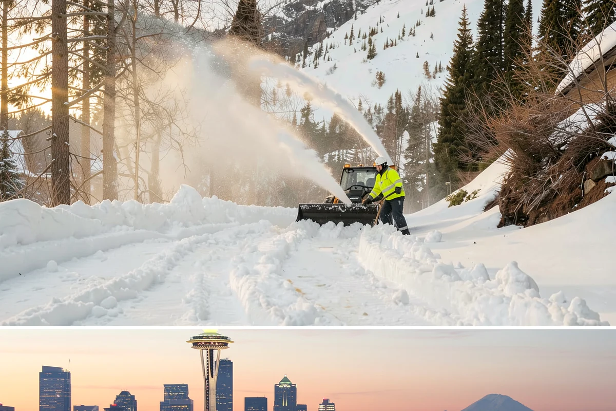 Powder Snow Removal in Seattle, King County, WA - Powder snow is most likely from December through January during the region's occasional dry, cold outbreaks ahead of incoming...