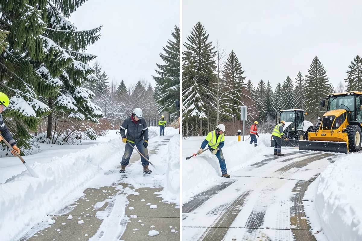 Powder Snow Removal in Skykomish, King County, WA - Confirm snow is dry powder and check wind direction on site