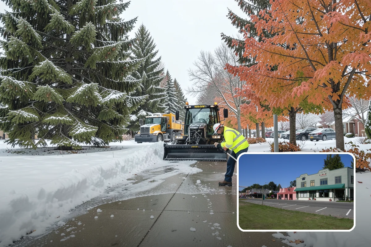 Powder Snow Removal in Snoqualmie, King County, WA - Efficient clearing of light snow before drifting undoes the work