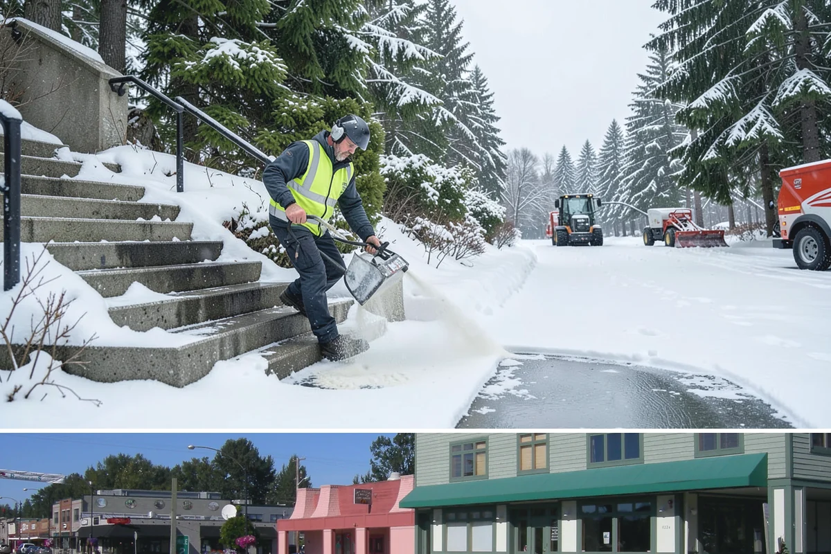 Powder Snow Removal in Snoqualmie, King County, WA - Powder snow is most likely from December through January during the region's occasional dry, cold outbreaks ahead of incoming...