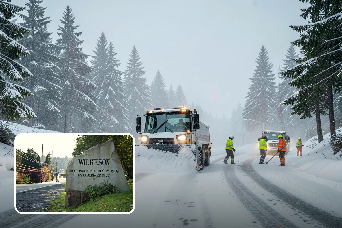 Powder Snow Removal in Wilkeson, Pierce County, WA - Efficient clearing of light snow before drifting undoes the work