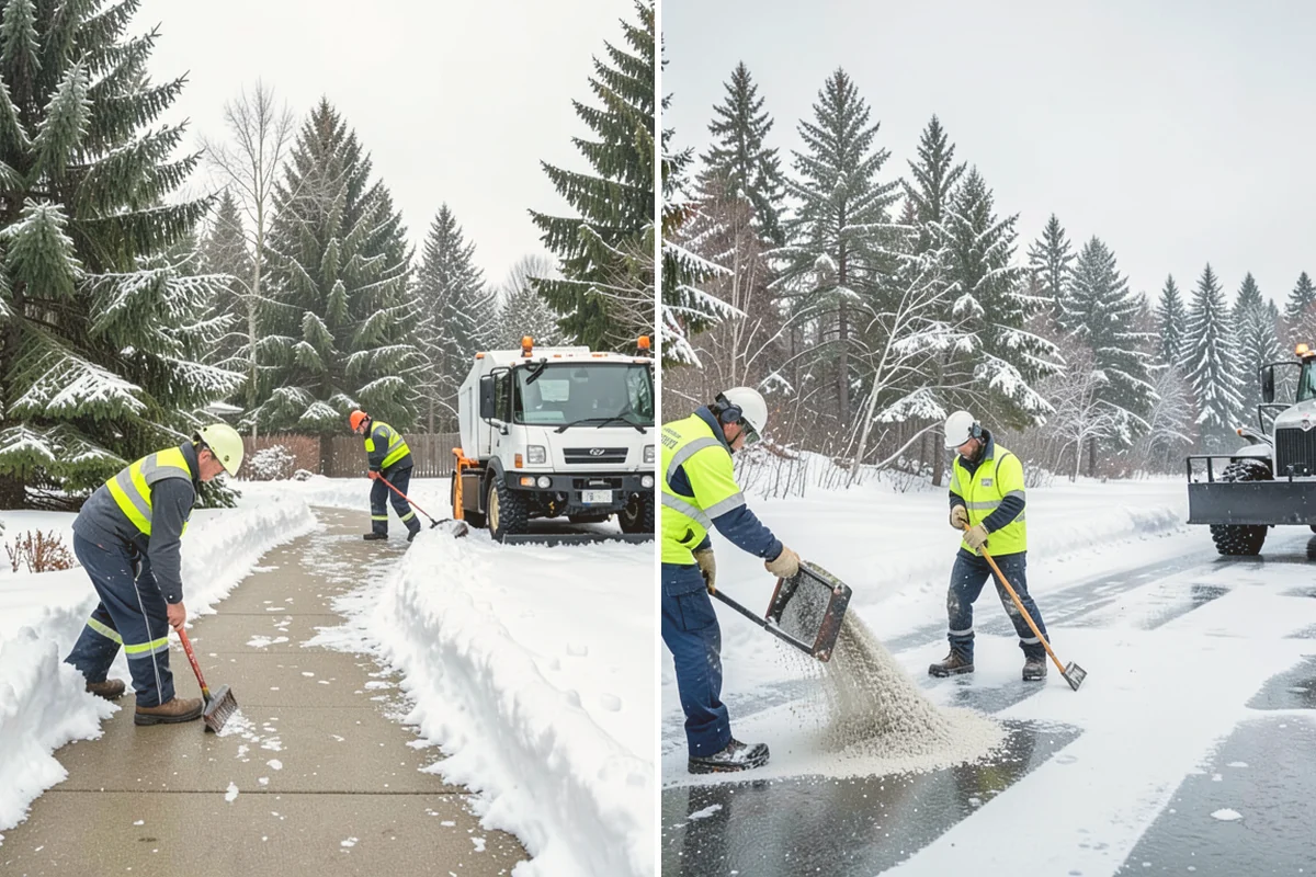 Pre-Storm Treatment in Algona, King County, WA - We monitor the forecast and identify the treatment window