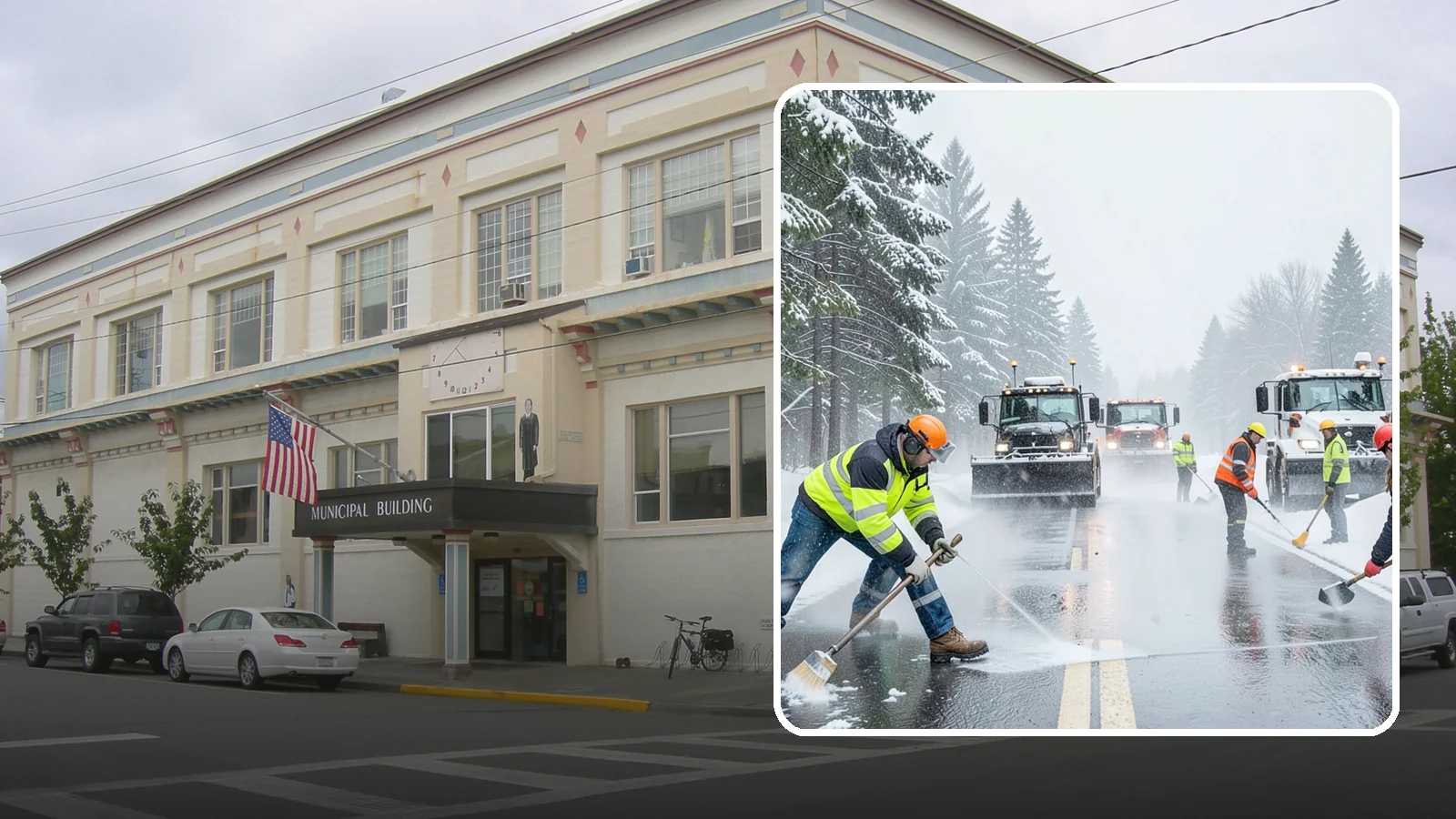 Pre-Storm Treatment in Anacortes, Skagit County, WA - Proactive anti-icing applied before snow arrives so accumulation never bonds to your pavement.