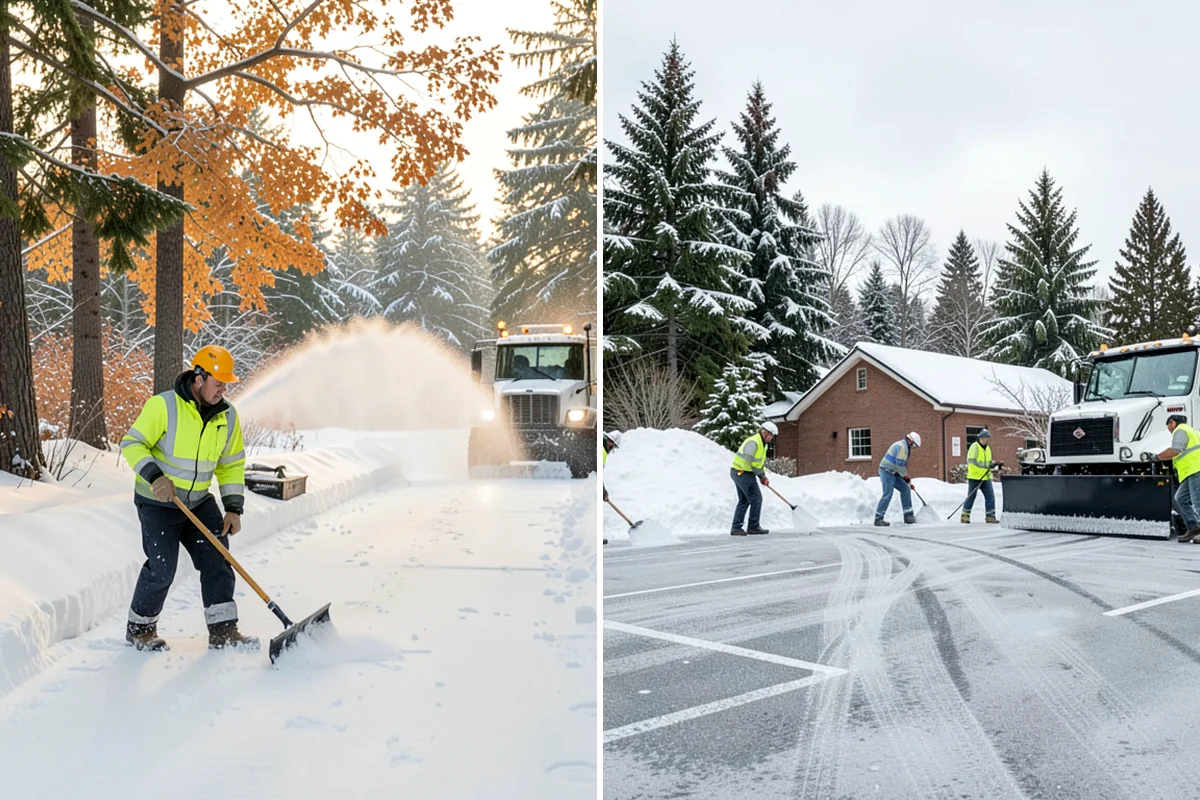 Pre-Storm Treatment in Arlington, Snohomish County, WA - We monitor the forecast and identify the treatment window