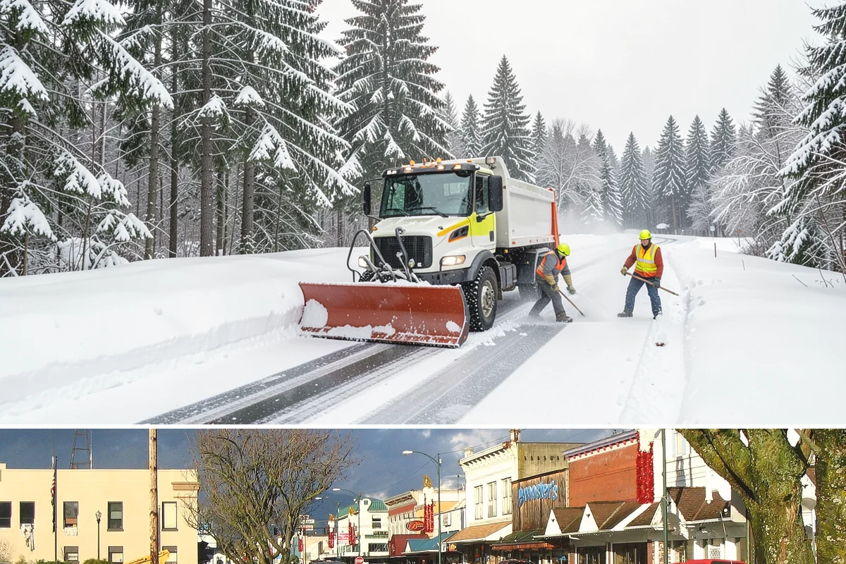 Pre-Storm Treatment in Arlington, Snohomish County, WA - Pretreatment is applied in the hours before any forecast snow, most often during December and January cold snaps.
