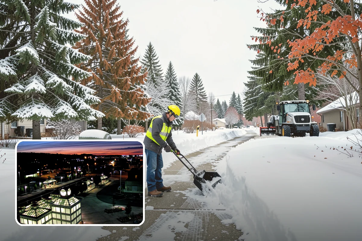 Pre-Storm Treatment in Auburn, King County, WA - Prevents snow and ice from bonding to pavement