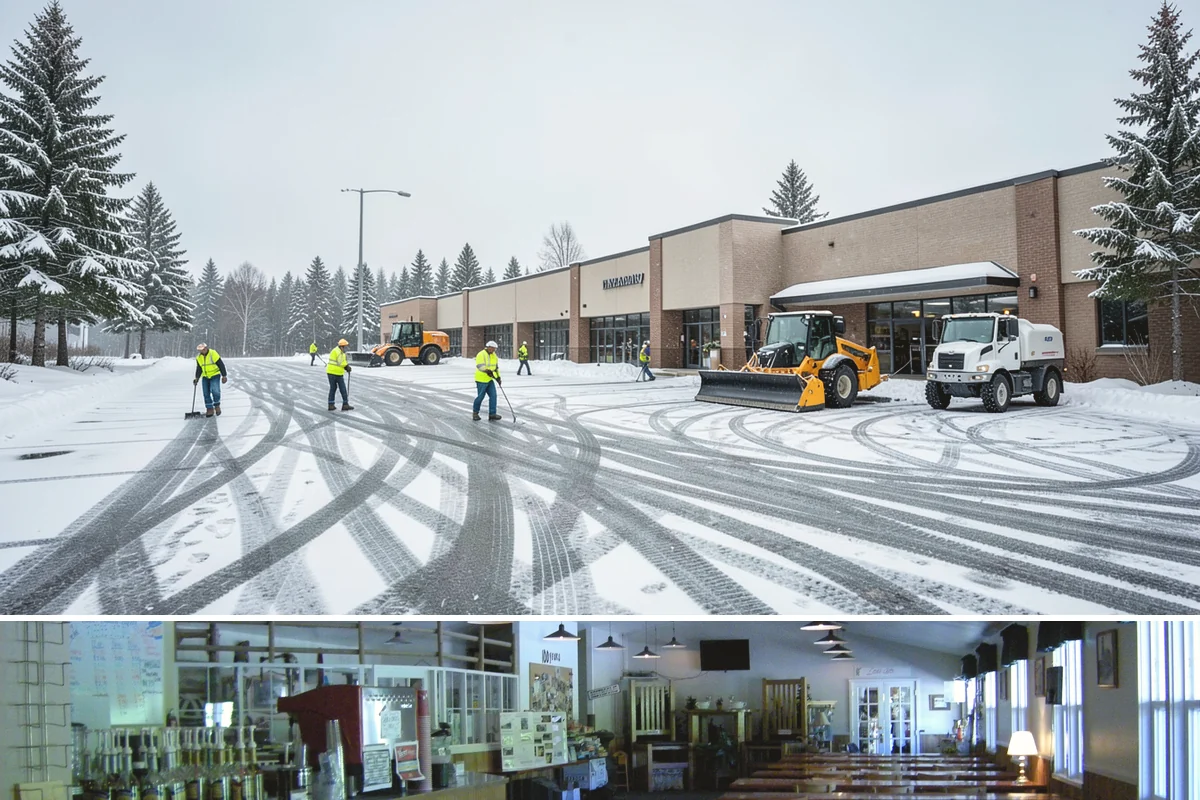 Pre-Storm Treatment in Black Diamond, King County, WA - Pretreatment is applied in the hours before any forecast snow, most often during December and January cold snaps.
