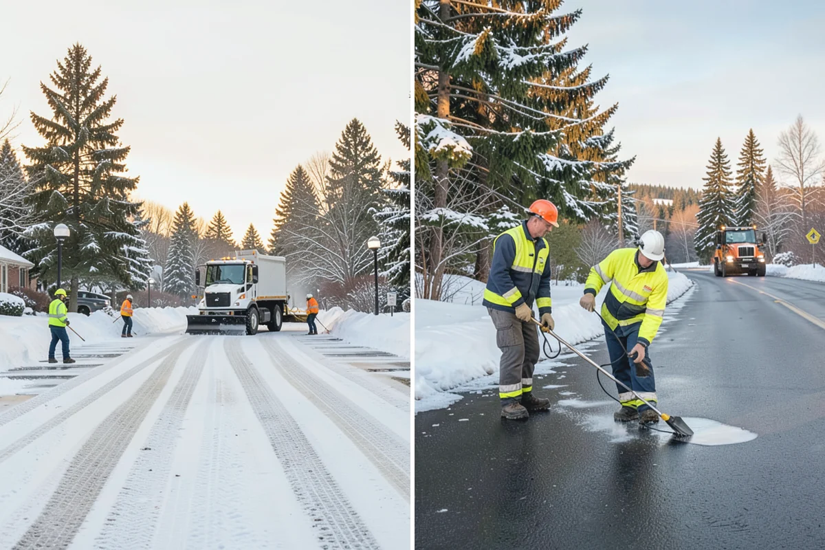Pre-Storm Treatment in Bonney Lake, Pierce County, WA - We monitor the forecast and identify the treatment window