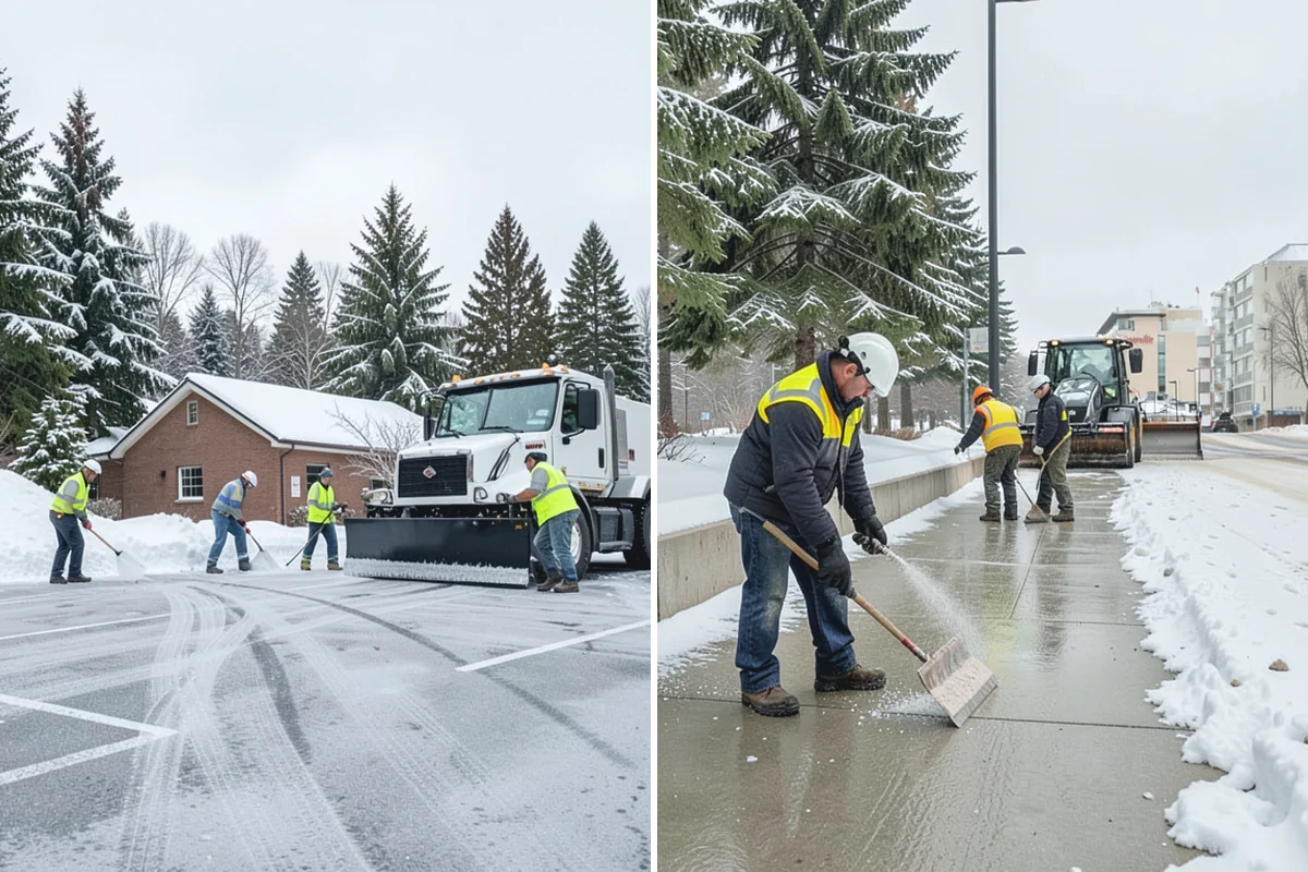 Pre-Storm Treatment in Buckley, Pierce County, WA - We monitor the forecast and identify the treatment window