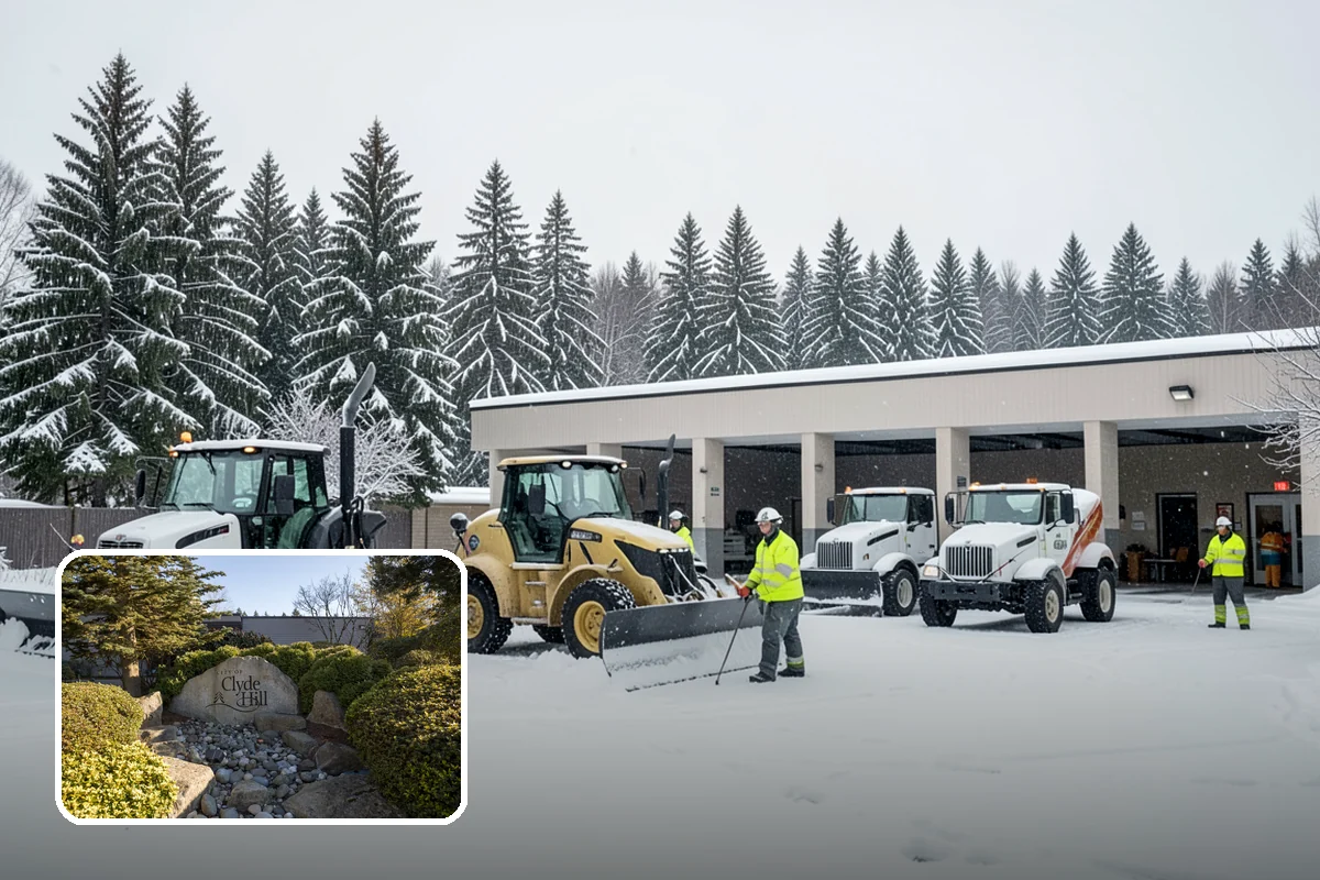 Pre-Storm Treatment in Clyde Hill, King County, WA - Prevents snow and ice from bonding to pavement