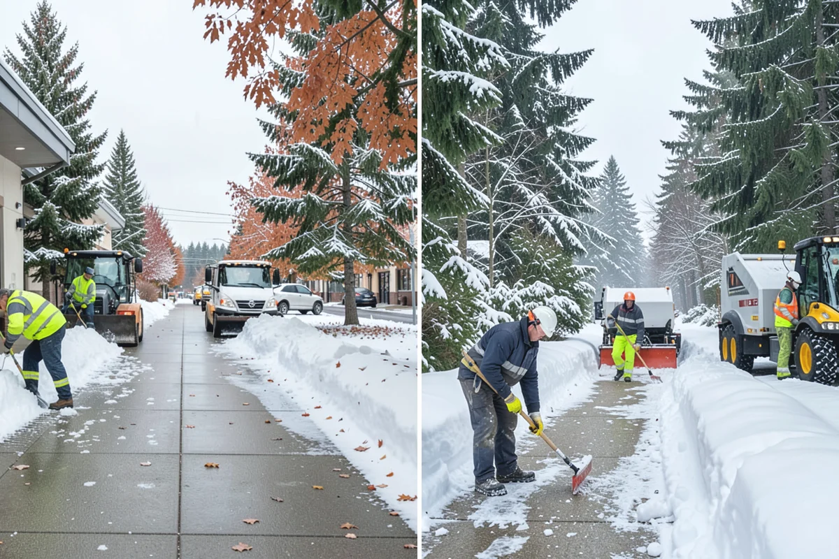 Pre-Storm Treatment in Des Moines, King County, WA - We monitor the forecast and identify the treatment window