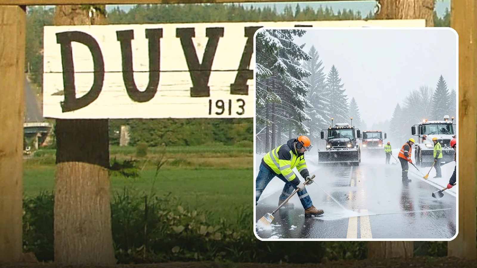 Pre-Storm Treatment in Duvall, King County, WA - Proactive anti-icing applied before snow arrives so accumulation never bonds to your pavement.