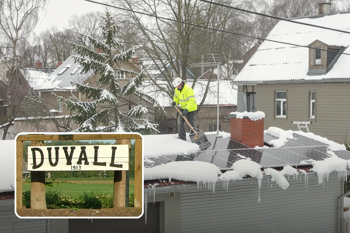Pre-Storm Treatment in Duvall, King County, WA - Prevents snow and ice from bonding to pavement