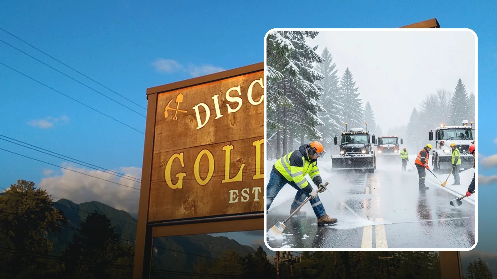 Pre-Storm Treatment in Gold Bar, Snohomish County, WA - Proactive anti-icing applied before snow arrives so accumulation never bonds to your pavement.