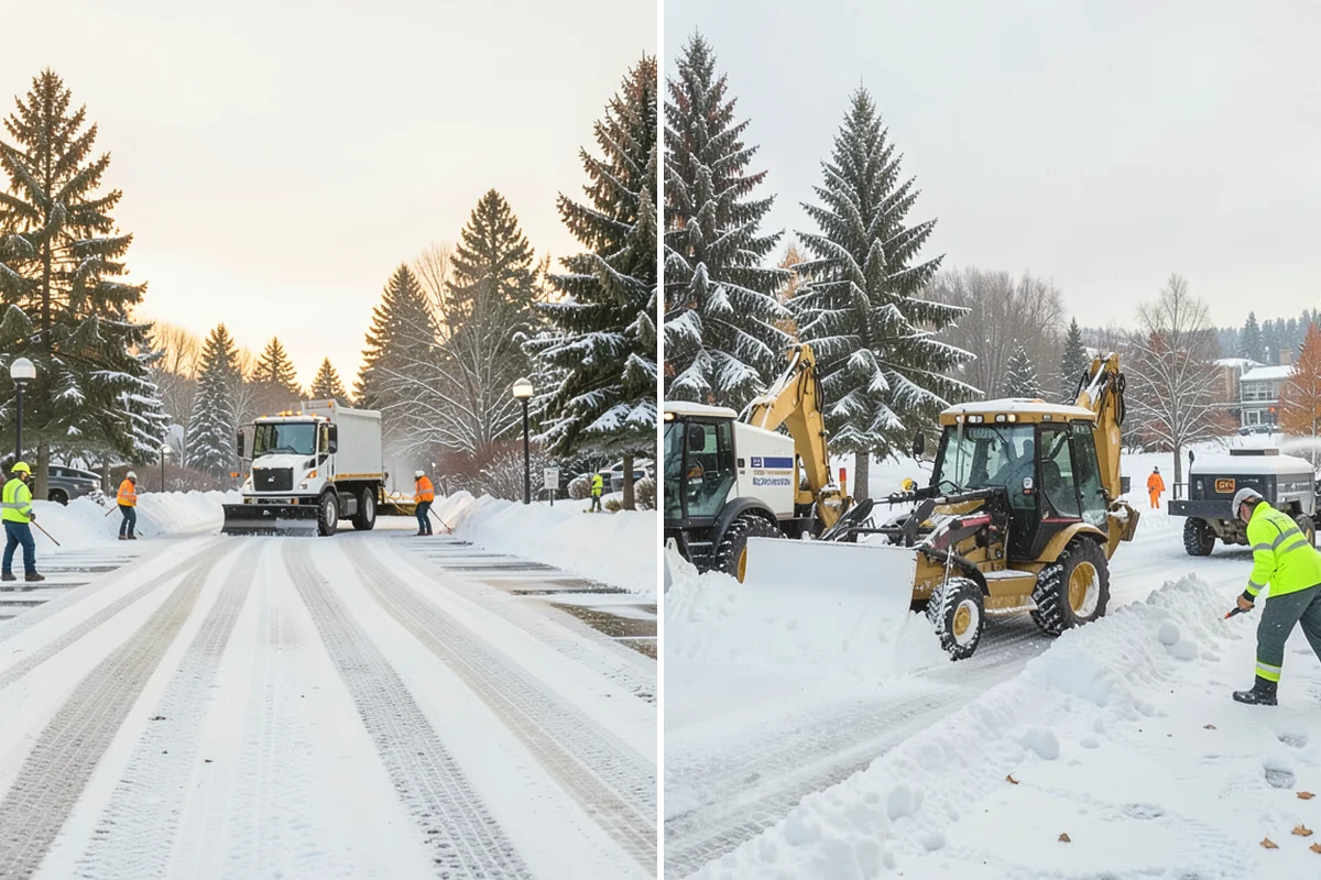 Pre-Storm Treatment in La Conner, Skagit County, WA - We monitor the forecast and identify the treatment window