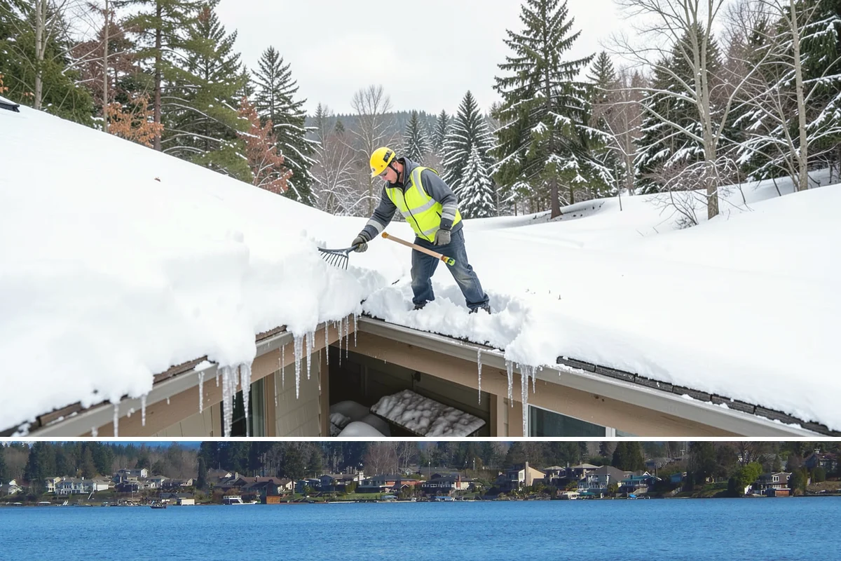 Pre-Storm Treatment in Lake Stevens, Snohomish County, WA - Pretreatment is applied in the hours before any forecast snow, most often during December and January cold snaps.