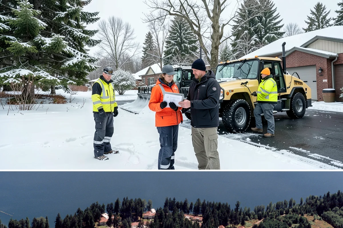 Pre-Storm Treatment in Lakewood, Pierce County, WA - Pretreatment is applied in the hours before any forecast snow, most often during December and January cold snaps.