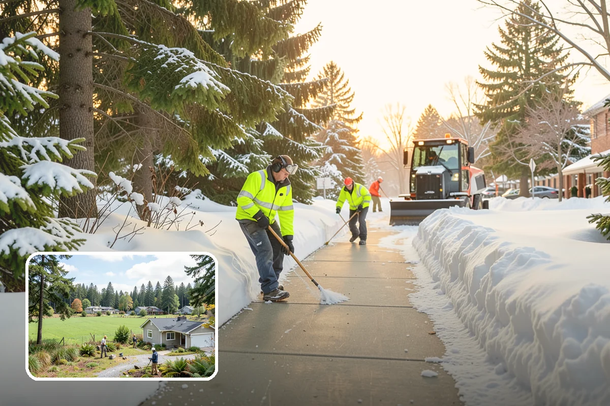 Pre-Storm Treatment in Lyman, Skagit County, WA - Prevents snow and ice from bonding to pavement