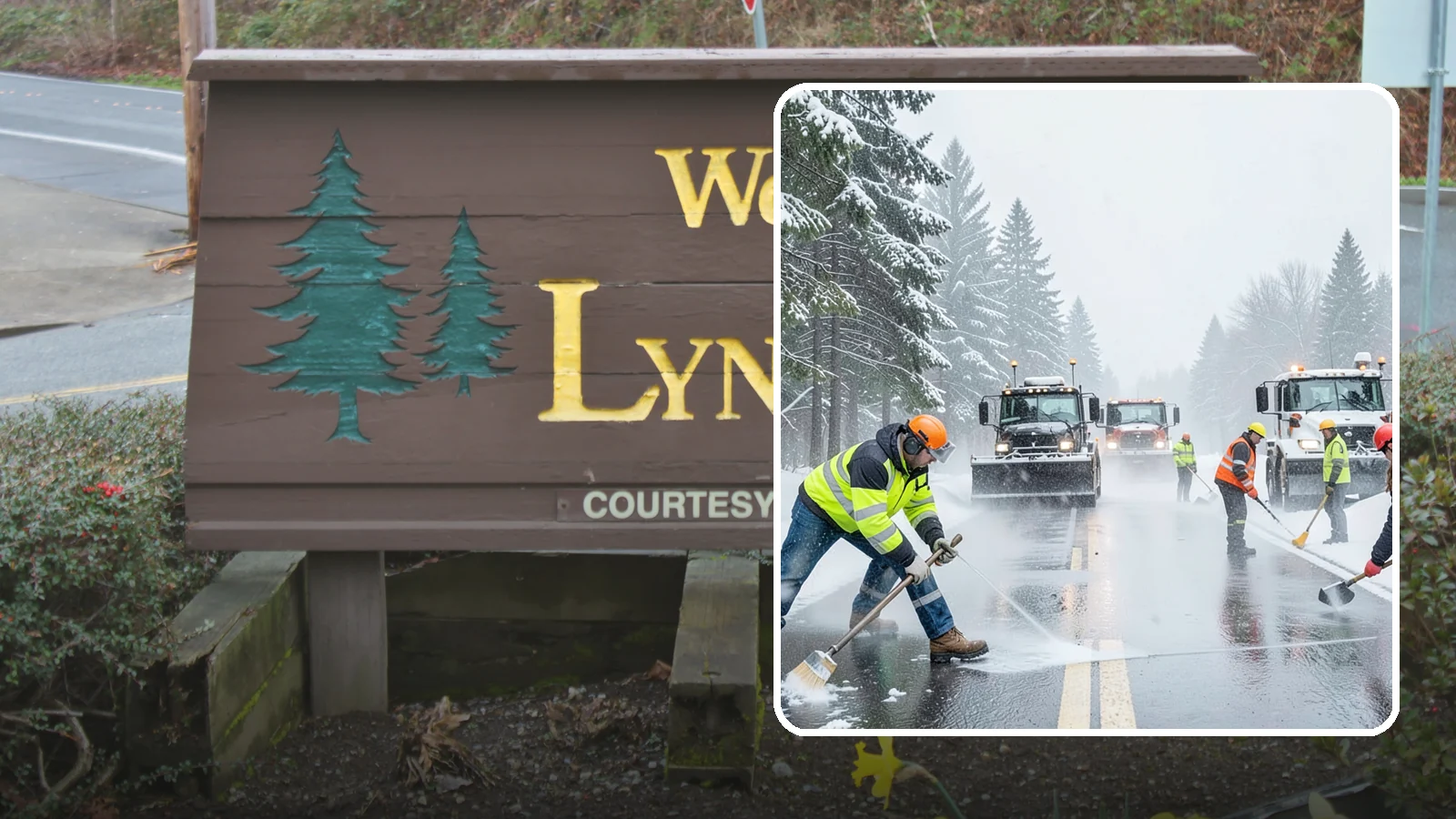 Pre-Storm Treatment in Lynnwood, Snohomish County, WA - Proactive anti-icing applied before snow arrives so accumulation never bonds to your pavement.