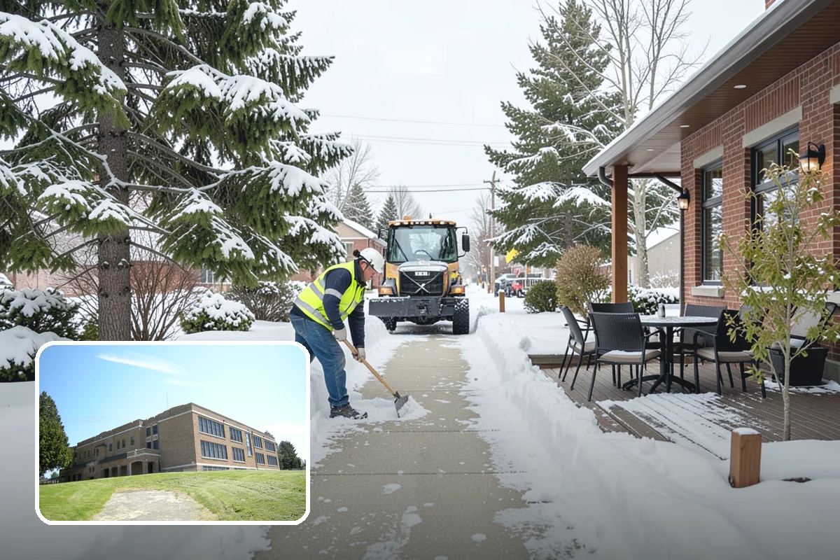 Pre-Storm Treatment in Maple Valley, King County, WA - Prevents snow and ice from bonding to pavement