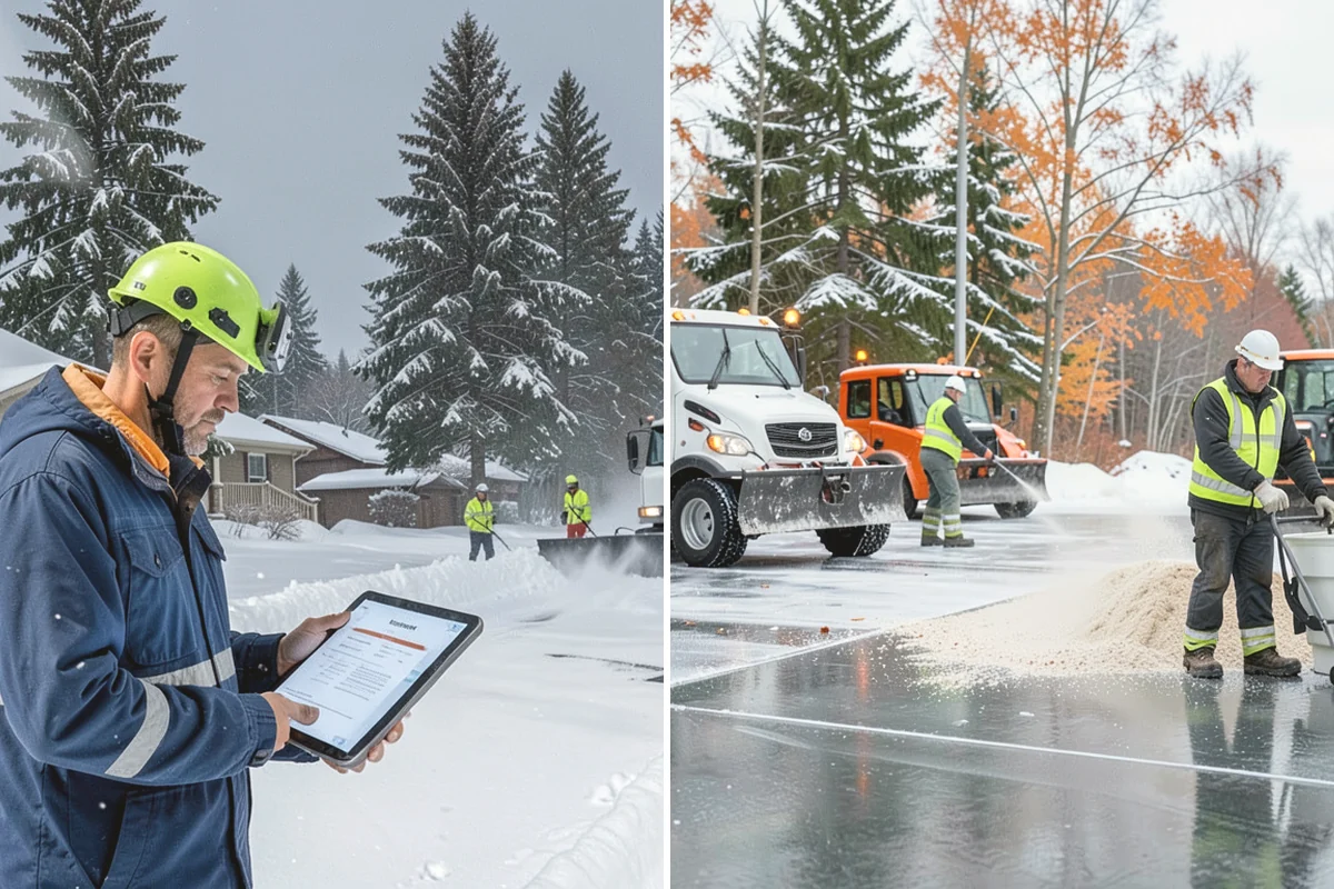 Pre-Storm Treatment in Mill Creek, Snohomish County, WA - We monitor the forecast and identify the treatment window
