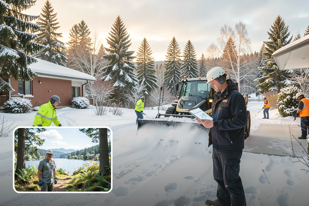 Pre-Storm Treatment in Milton, King County, WA - Prevents snow and ice from bonding to pavement