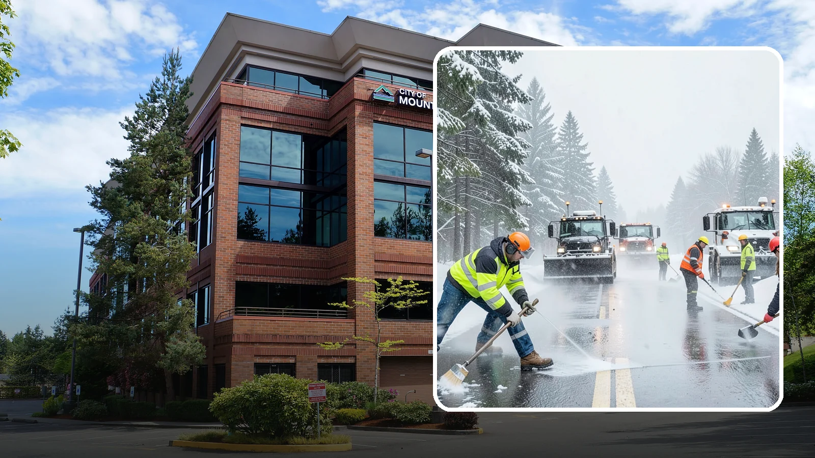 Pre-Storm Treatment in Mountlake Terrace, Snohomish County, WA - Proactive anti-icing applied before snow arrives so accumulation never bonds to your pavement.