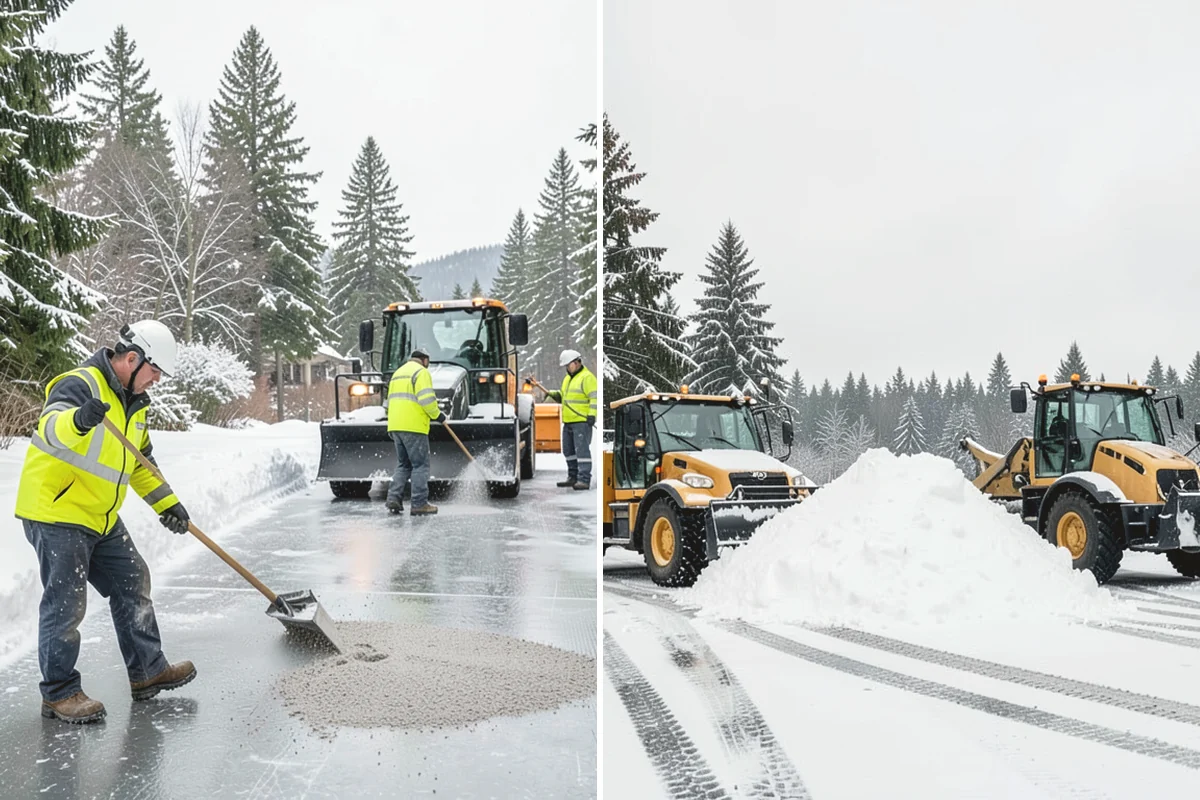 Pre-Storm Treatment in Mountlake Terrace, Snohomish County, WA - We monitor the forecast and identify the treatment window