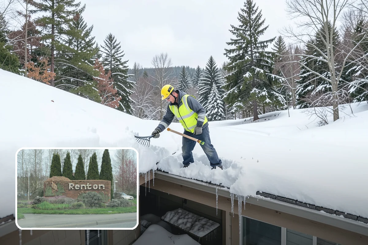 Pre-Storm Treatment in Renton, King County, WA - Prevents snow and ice from bonding to pavement