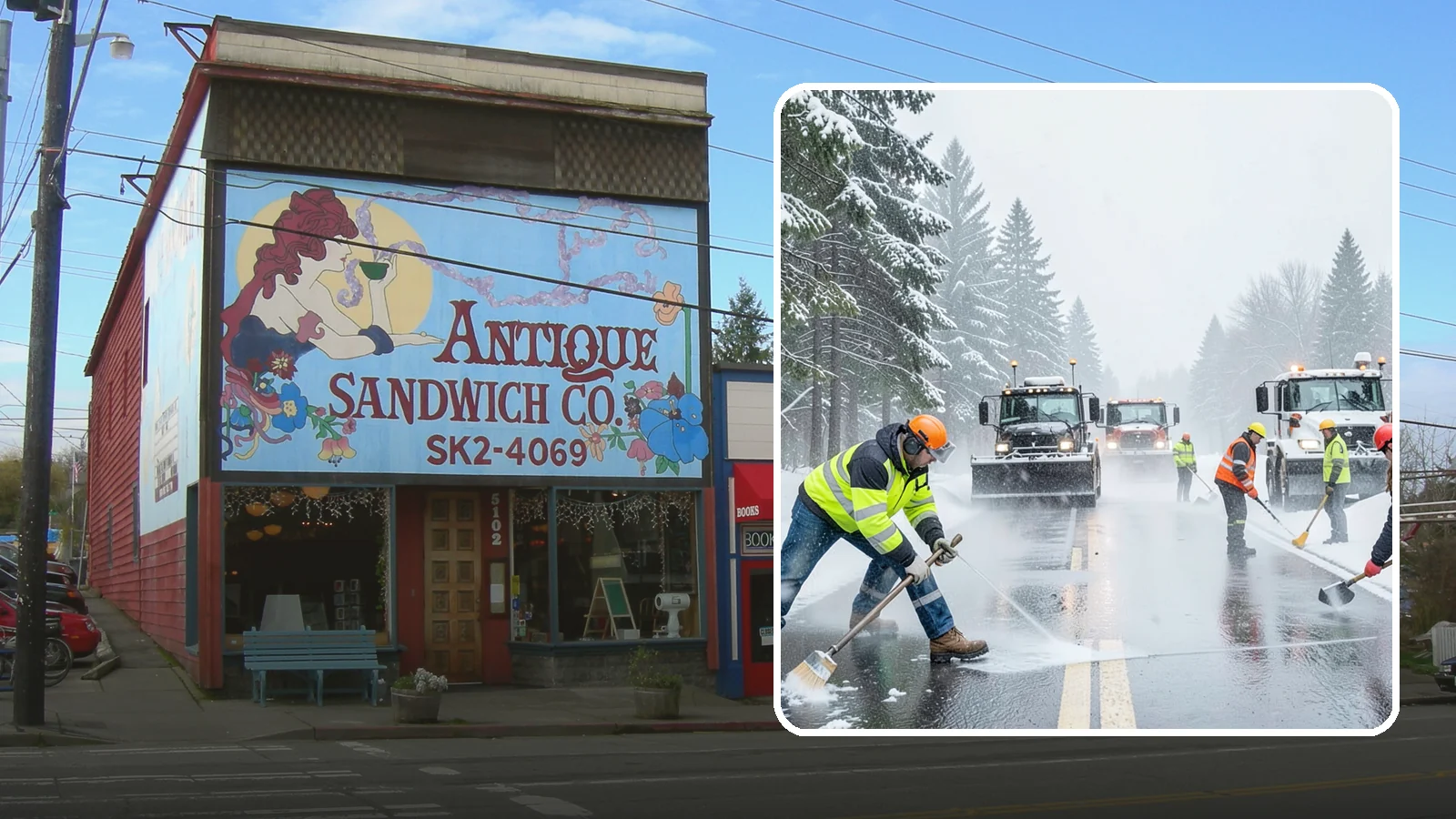 Pre-Storm Treatment in Ruston, Pierce County, WA - Proactive anti-icing applied before snow arrives so accumulation never bonds to your pavement.