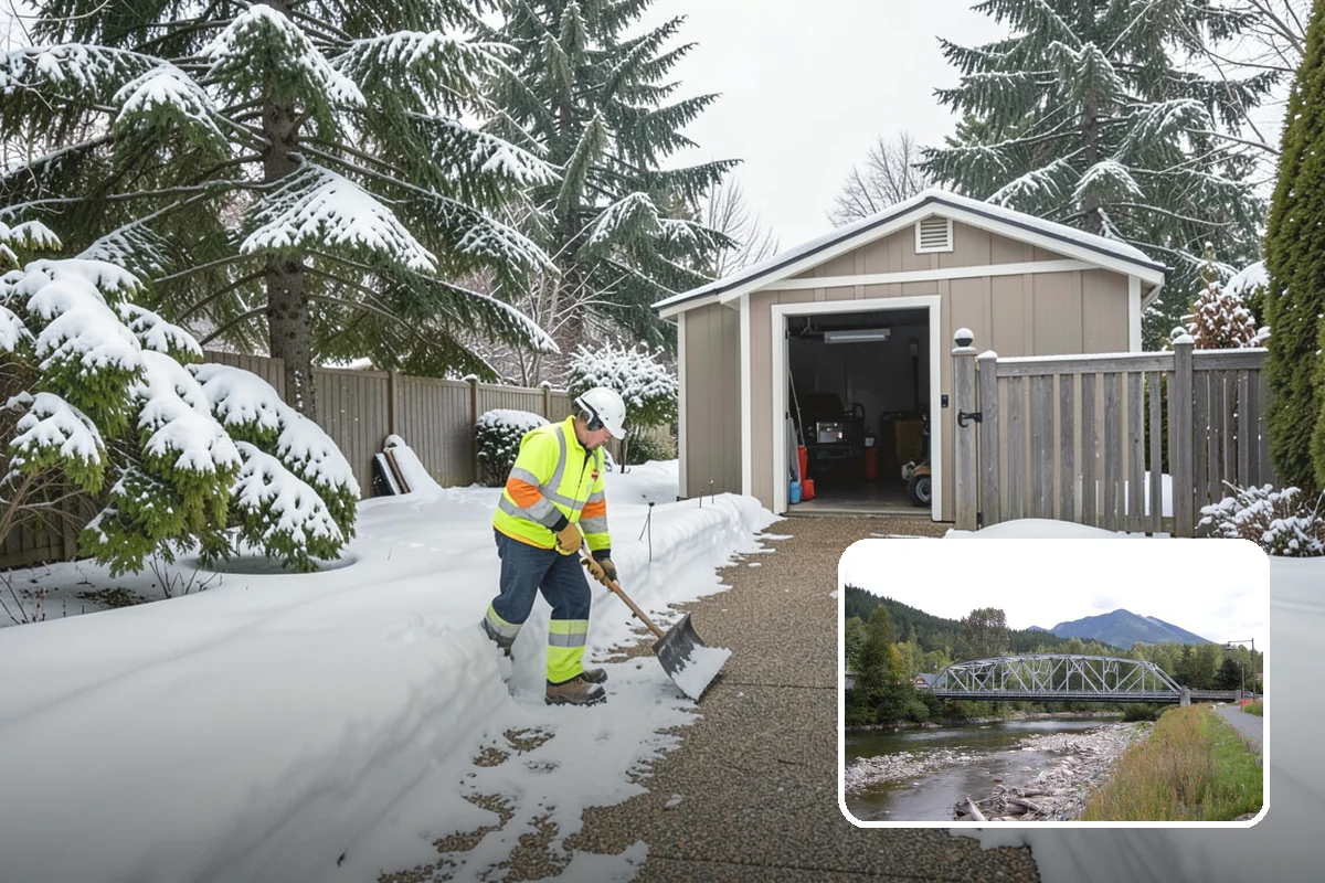 Pre-Storm Treatment in Skykomish, King County, WA - Prevents snow and ice from bonding to pavement