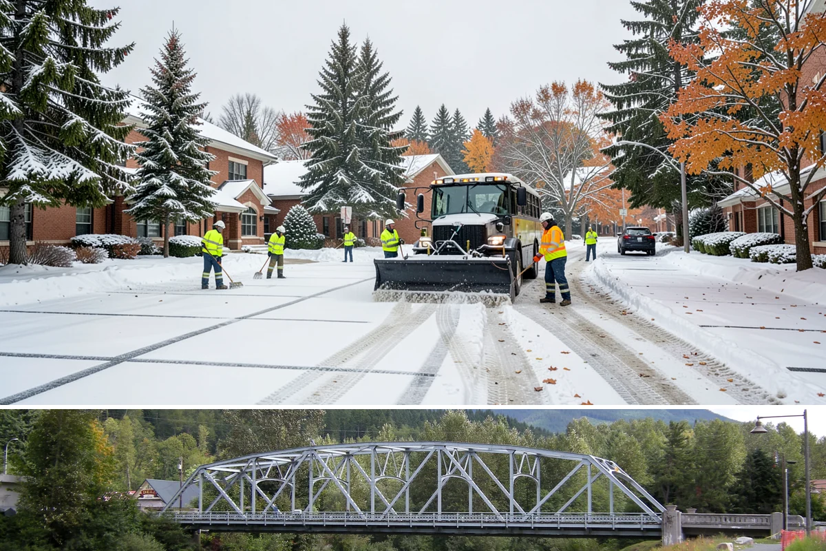 Pre-Storm Treatment in Skykomish, King County, WA - Pretreatment is applied in the hours before any forecast snow, most often during December and January cold snaps.