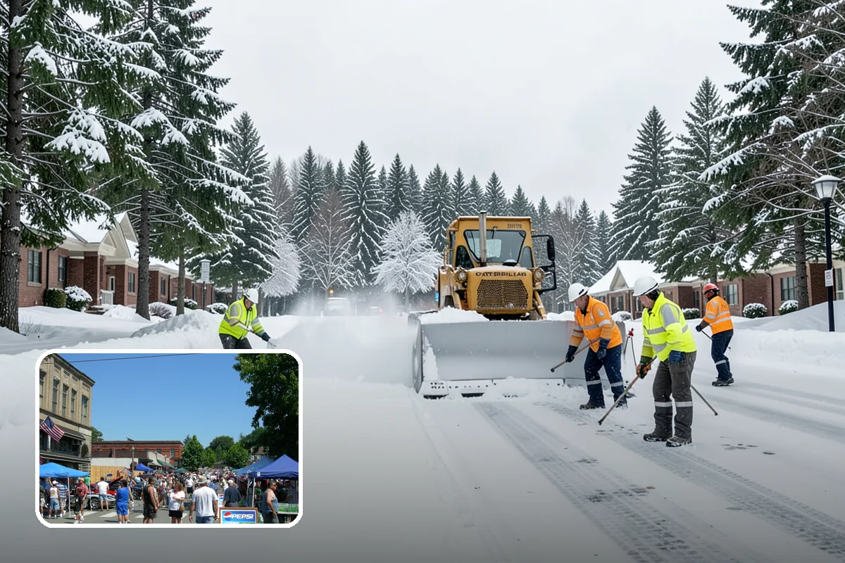 Pre-Storm Treatment in Snohomish, Snohomish County, WA - Prevents snow and ice from bonding to pavement