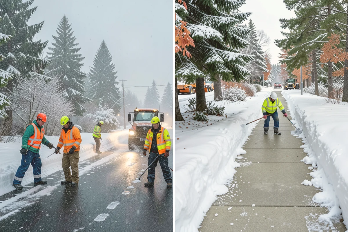 Pre-Storm Treatment in Stanwood, Snohomish County, WA - We monitor the forecast and identify the treatment window