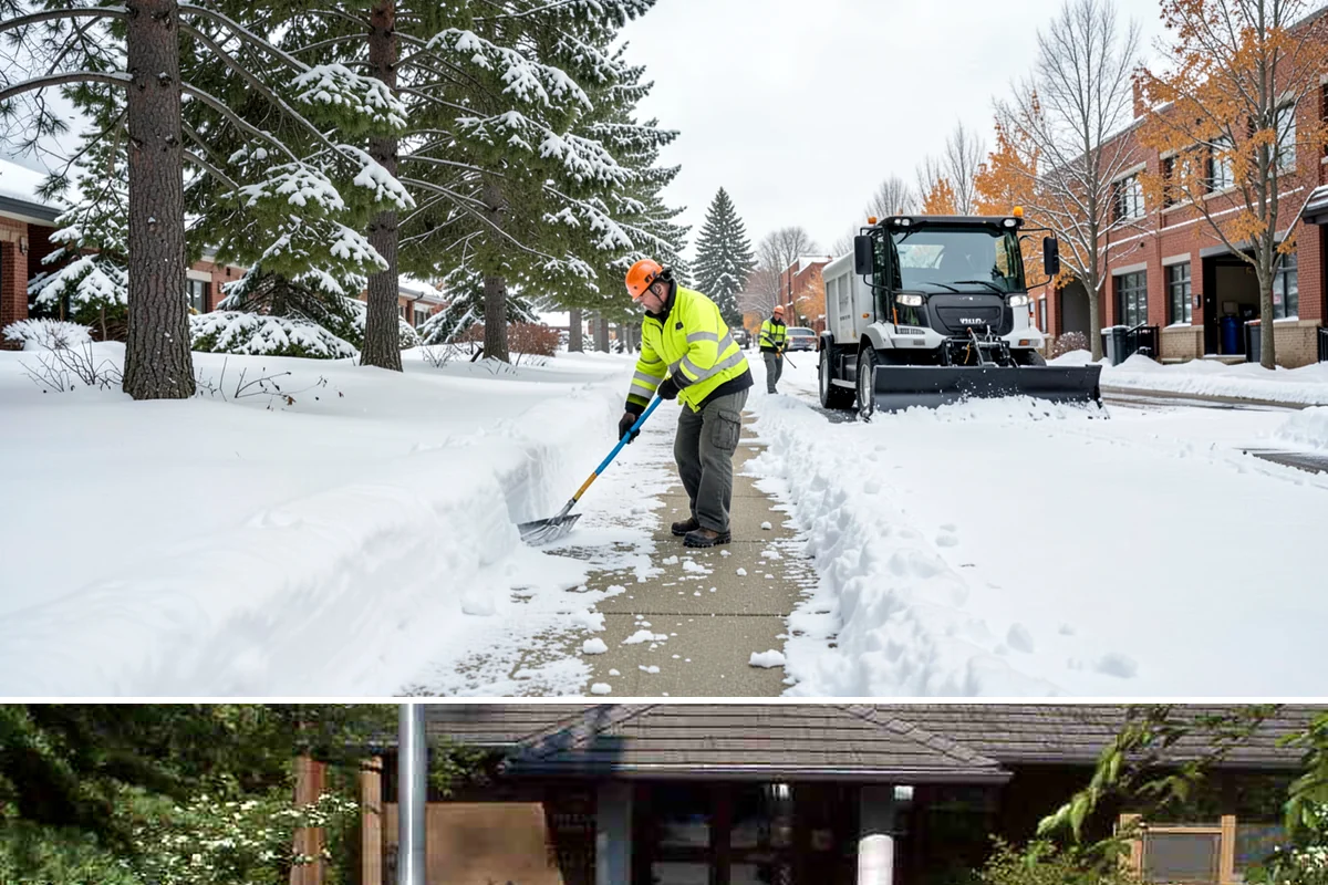 Pre-Storm Treatment in Yarrow Point, King County, WA - Pretreatment is applied in the hours before any forecast snow, most often during December and January cold snaps.